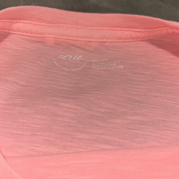 NWT 2024 Aerie Oversized Boyfriend Tee XXS - Picture 3 of 11